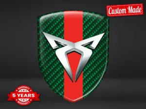 Seat Cupra Logos Auto Alta Gama Pro Máximo Duradero Diseño Estiloso